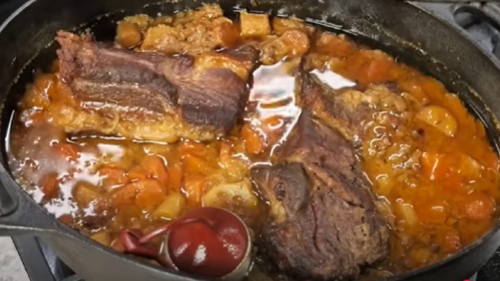 Tradiční svíčková omáčka s hovězím