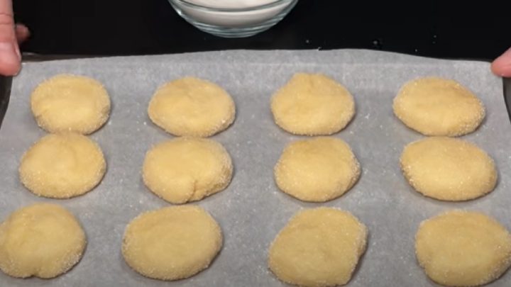 Jogurtové sušenky bez másla s vanilkou