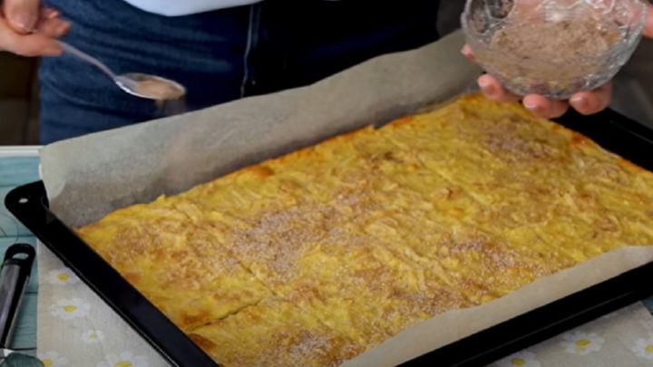 Palačinky z trouby s kakaem a vanilkou