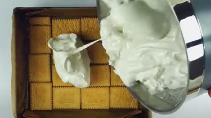 Nepečené Ptačí mléko s kakaovou polevou