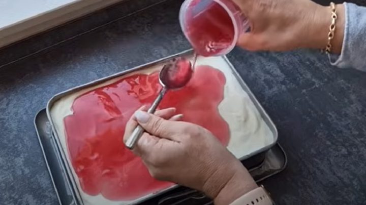 Nepečený ovocný řez ze 3 druhy želé