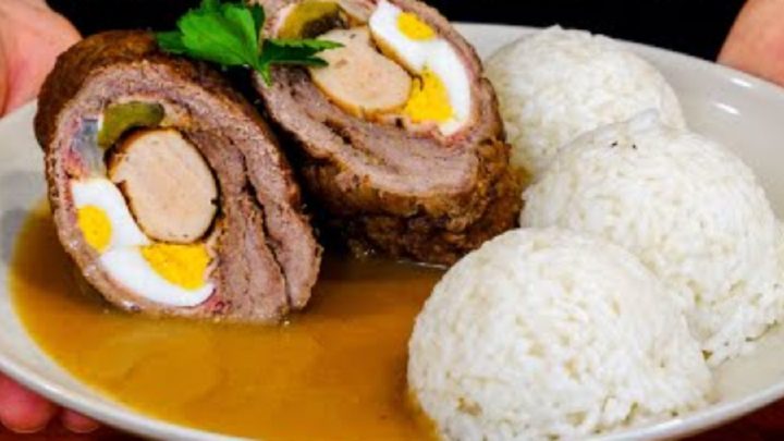 Španělské ptáčky s vařenou rýží