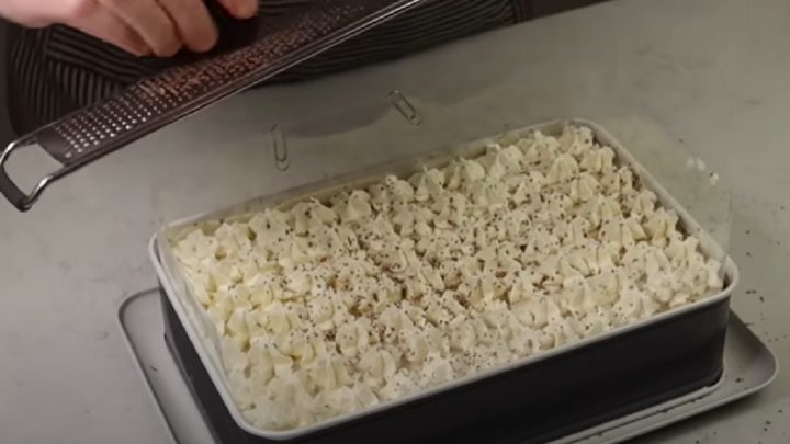 Cappuccino řezy s vanilkovým krémem