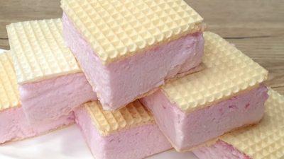Domácí nadýchané marshmallows v oplatku