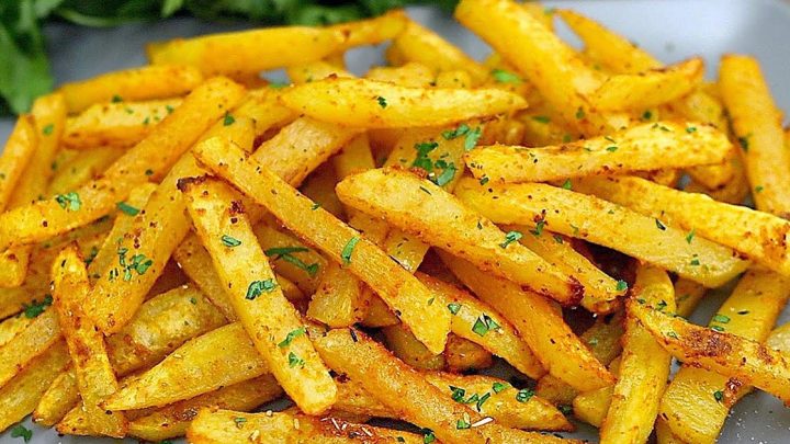 Hranolky z trouby s paprikou a česnekem