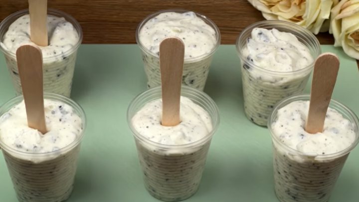 Oreo nanuk s arašídy a čokoládou