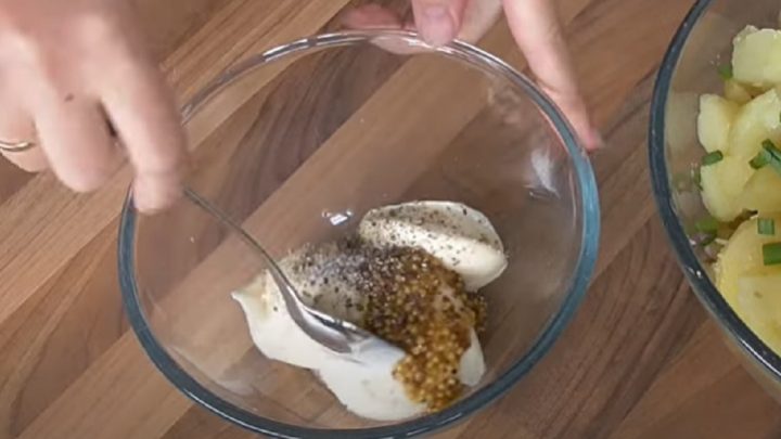 Papežský salát se zeleninou a vejci