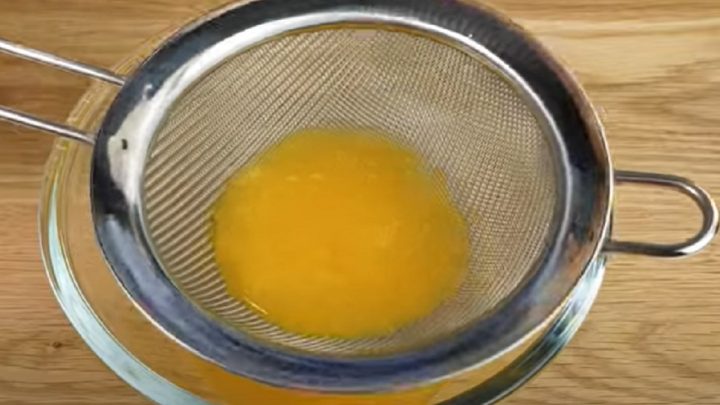 Smetanová pomerančová zmrzlina