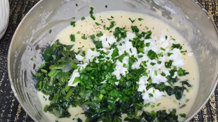 Špenátový nákyp s mozzarellou