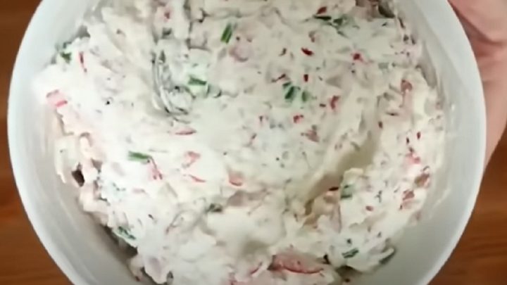 Ředkvičková pomazánka se sýrem