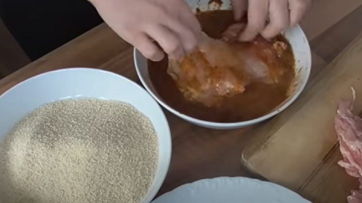 Zapečené řízky z kuřecího masa