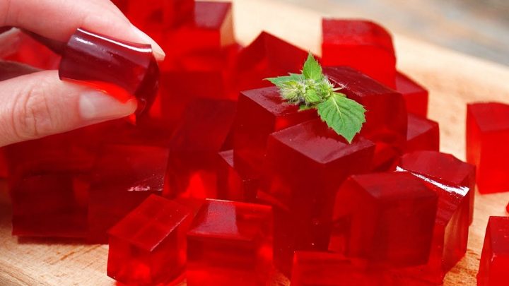 Ovocné želé kostky jen ze 4 ingrediencí