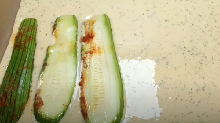 Slané palačinky s cuketovou náplní