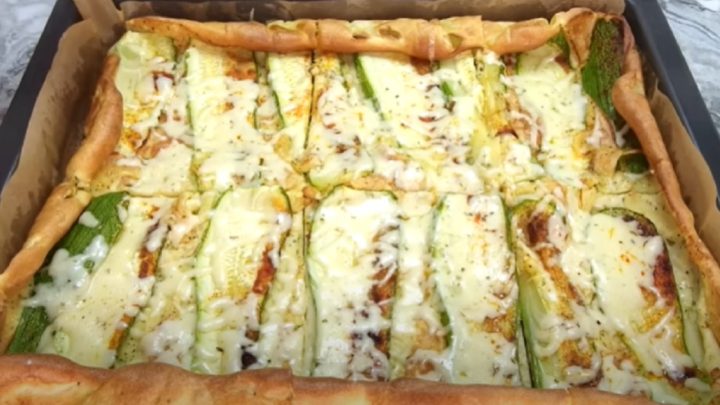 Slané palačinky s cuketovou náplní