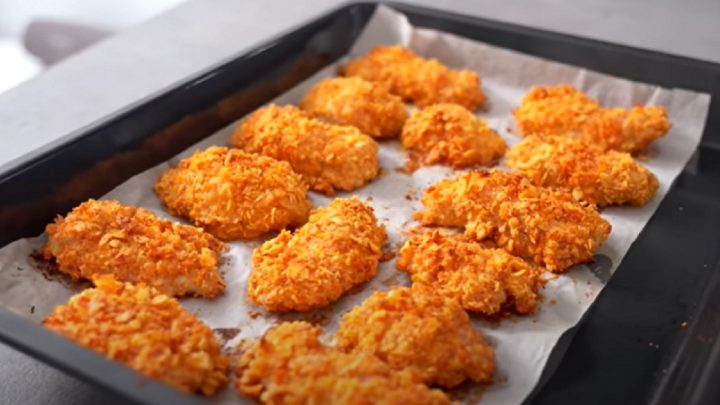 Křupavé kuřecí kousky v těstíčku