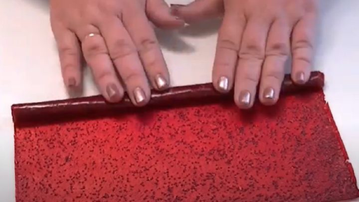 Jahodová kůže z čerstvého ovoce