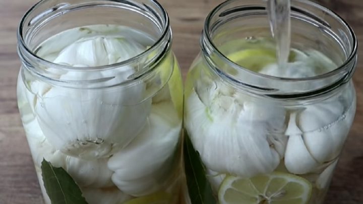 Česnekové přírodní antibiotikum s citronem