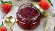 Jahodový džem s citrónovou kůrou