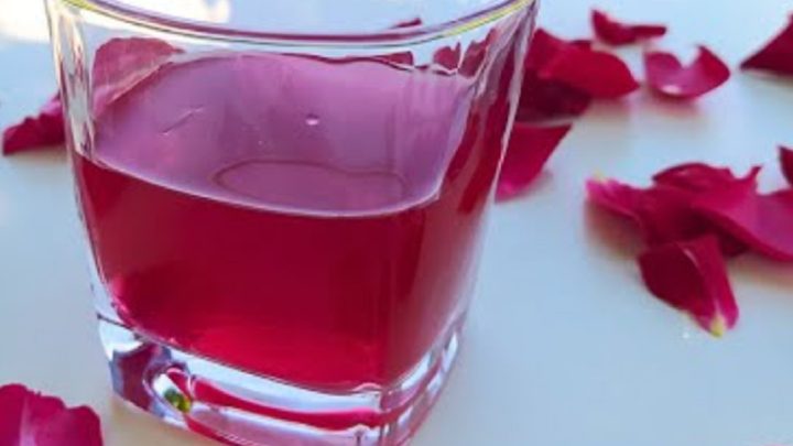 Růžová limonáda jen ze 3 ingrediencí