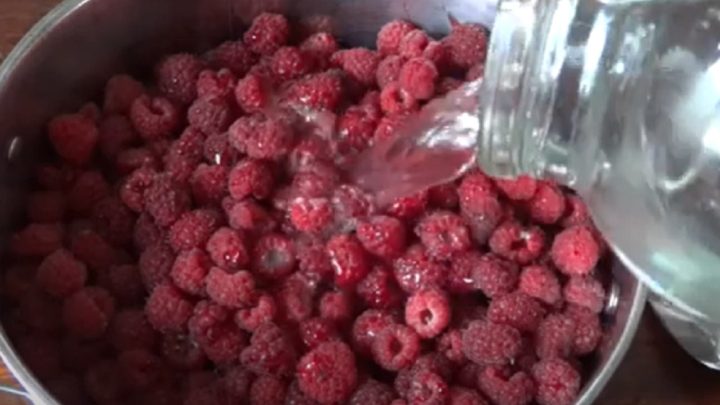 Domácí malinový sirup jen ze 3 surovin