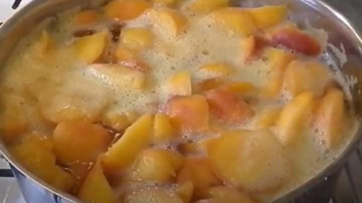 Broskvová šťáva ze 4 ingrediencí