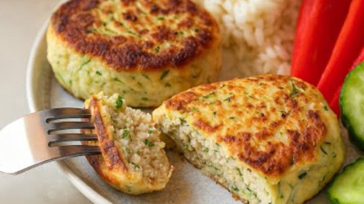 Cuketové karbanátky s kuřecím masem