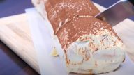 Rychlá tiramisu roláda s mascarpone