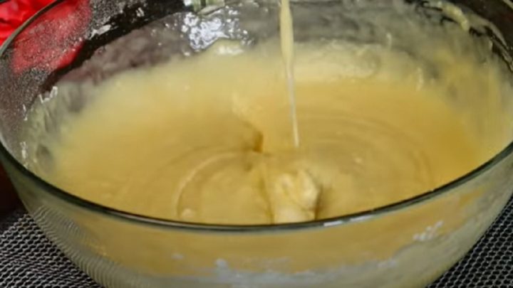 Bublaninová bábovka s černým rybízem