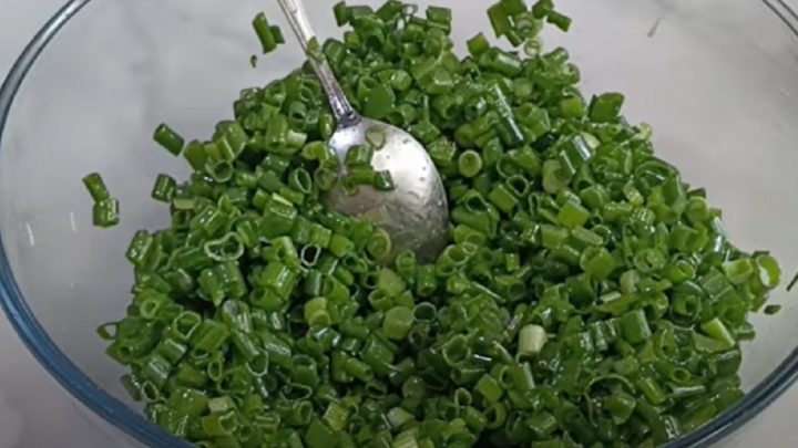 Nakládaná jarní cibulka v octovém nálevu