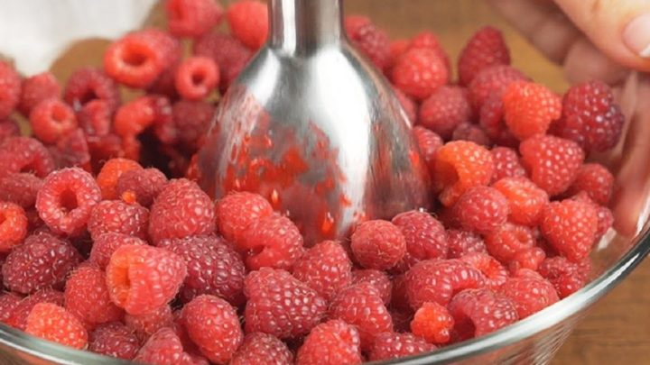 Malinová marmeláda jen ze 2 ingrediencí