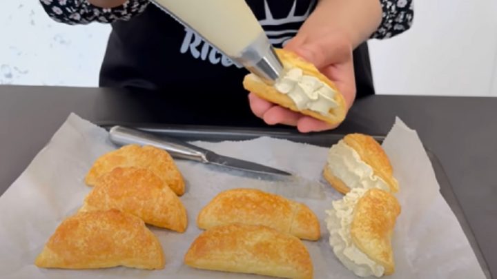 Šátečky s pistáciovým krémem