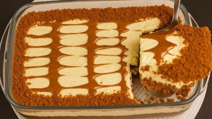 Lotus řezy s mascarpone a smetanou