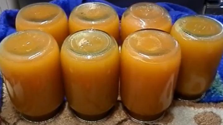 Broskvová šťáva ze 4 ingrediencí