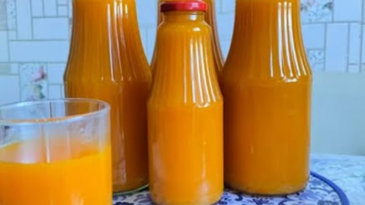 Domácí meruňkový džus bez chemie