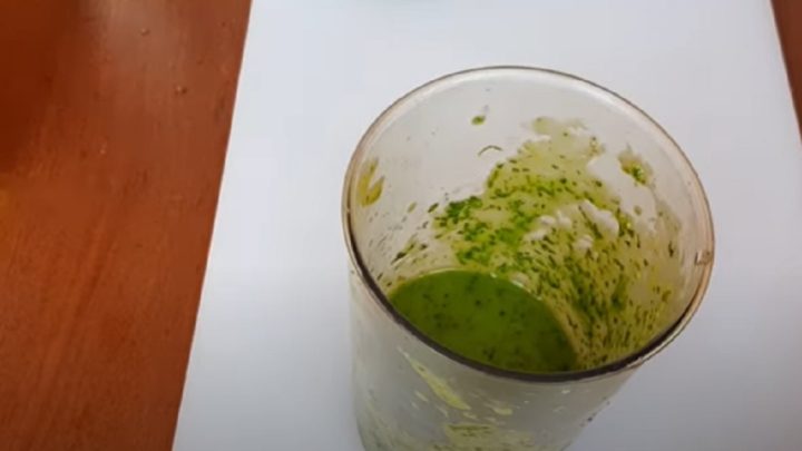 Petrželkové pesto s česnekem