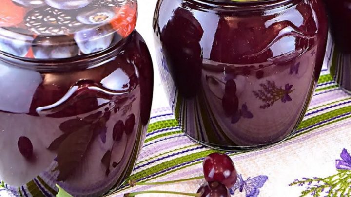 Třešňový džem s agarem jen ze 3 surovin