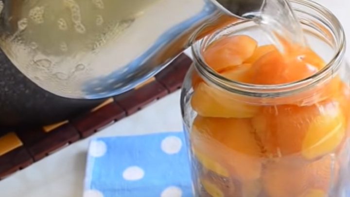 Meruňky ve sladkém sirupu ze 4 surovin