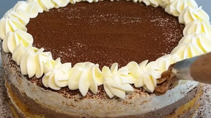 Tiramisu dort se 2 druhy krému