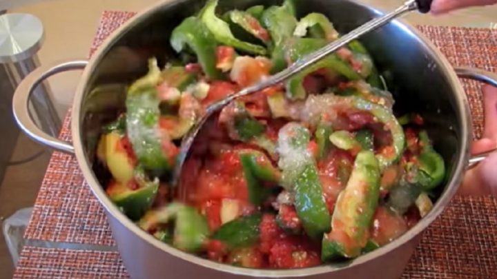 Lečo do sklenic bez zavařování