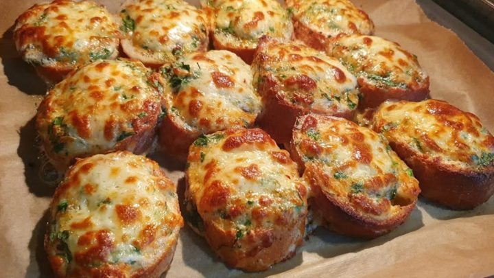 Rychlé zapékané chlebíčky s vejci