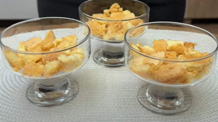 Pomerančové poháry ze Salka s třešněmi