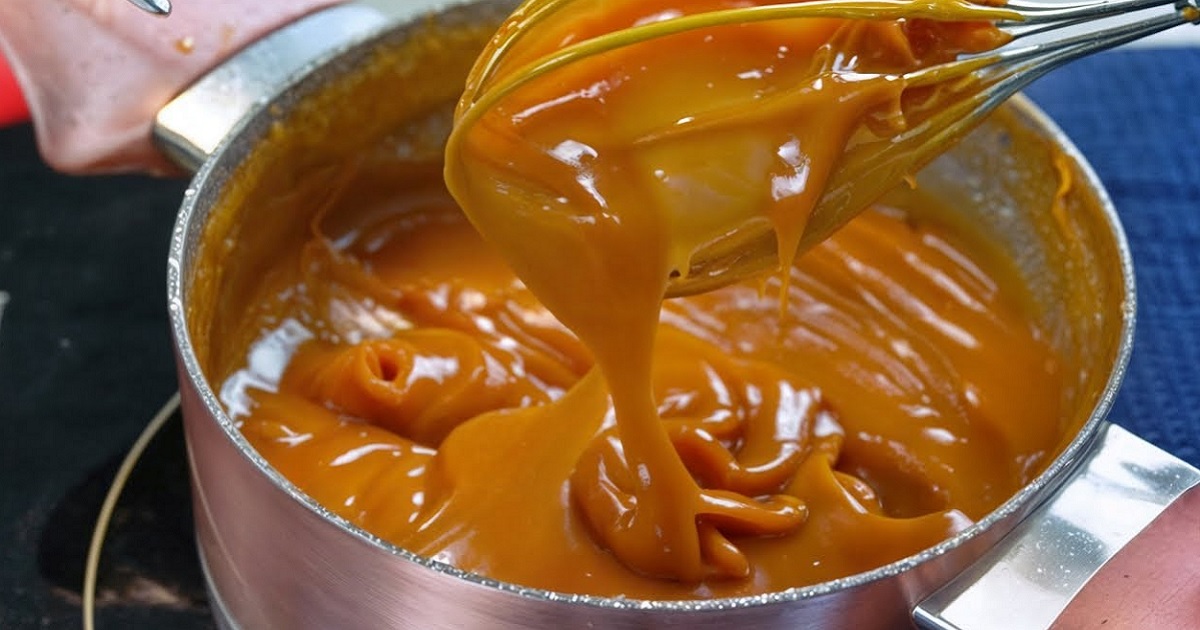 Karamelový krém jen ze 4 ingrediencí