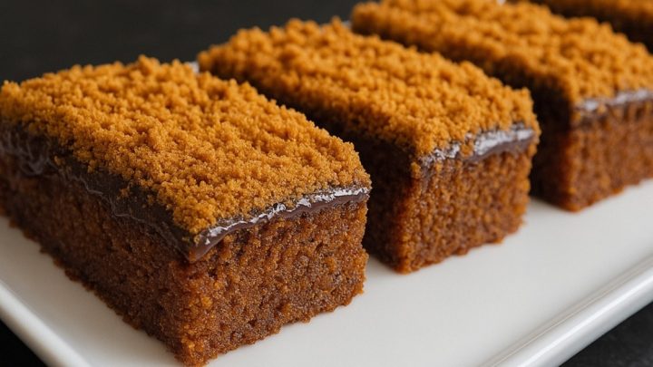 Lotus řezy bez vajec s čokoládou