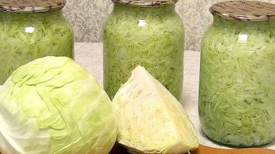 Bílé zelí na zimu ze 3 ingrediencí