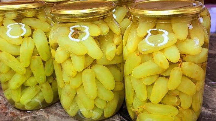 Hroznový kompot na zimu jen ze 3 ingrediencí