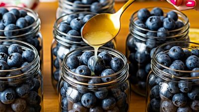 Zavařené borůvky jen ze 3 ingrediencí