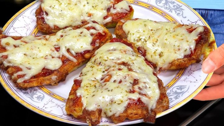 Cuketové vějíře ve vaječném těstíčku