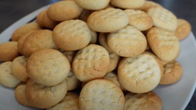 Mandlové sušenky se skořicí a vanilkou