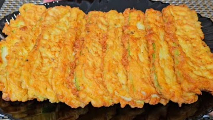 Smažené cuketové řízky v těstíčku