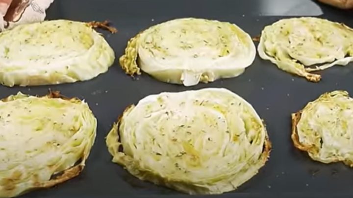 Pečené zelné steaky jen ze 3 surovin